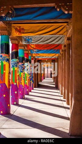 L'IAIA Musée des arts indigènes, Santa Fe New Mexico, USA Banque D'Images