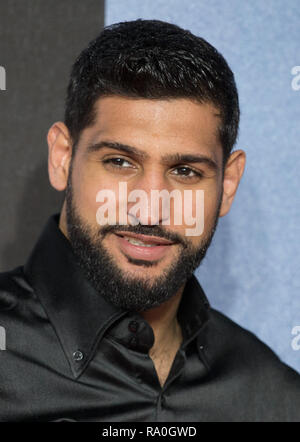 Creed II Première européenne Tapis Rouge Les arrivées à BFI Imax, Southbank, Londres. En vedette : Amir Khan Où : London, Royaume-Uni Quand : 28 novembre 2018 Source : WENN.com Banque D'Images