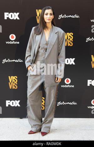 "Vis à Vis" photocall à Santo Mauro Hotel dispose d''Alba Flores Où : Madrid, Espagne Quand : 29 novembre 2018 Crédit : Oscar Gonzalez/WENN.com Banque D'Images