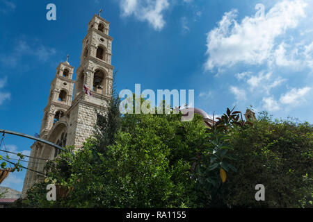 L'Église orthodoxe grecque St. Photini à Bir Ya'qub. Naplouse. La Palestine Banque D'Images