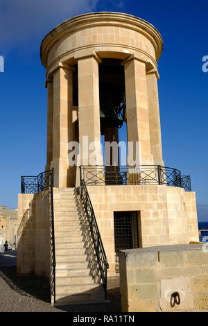 Siège Bell Memorial Malte Grand Harbour Banque D'Images