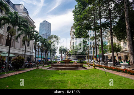 Les petits coins de Ho Chi Minh Ville, Vietnam. Ho Chi Minh Ville est l'une des plus grandes villes du Vietnam, et est le centre économique de l'ensemble du pays Banque D'Images