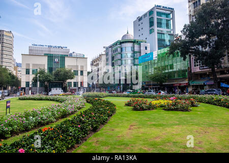 Les petits coins de Ho Chi Minh Ville, Vietnam. Ho Chi Minh Ville est l'une des plus grandes villes du Vietnam, et est le centre économique de l'ensemble du pays Banque D'Images