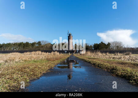 Phare de Saint- Peter-Ording Böhl Banque D'Images