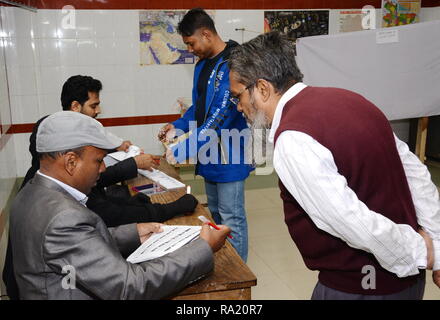 Dhaka, Bangladesh. Dec 30, 2018. 11e législature élection de 300 constitutions tenu au Bangladesh, Dacca. Credit : Bayazid Akter/Pacific Press/Alamy Live News Banque D'Images