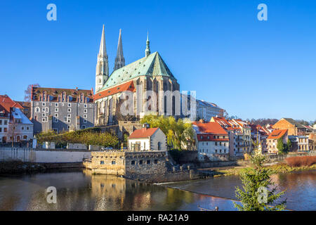 Cathédrale Saint Pierre et Paul, de Goerlitz, Allemagne Banque D'Images