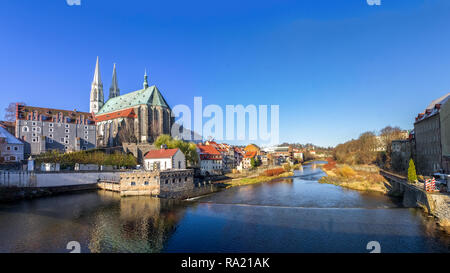 Cathédrale Saint Pierre et Paul, de Goerlitz, Allemagne Banque D'Images