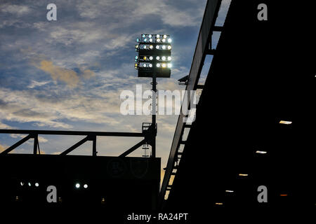 29 décembre 2018, Carrow Road, Norfolk, Angleterre ; Sky Bet Championship, Norwich City vs Derby County ; le ciel de Carrow Road avant de kick off. Credit : Georgie Kerr/News Images images Ligue de football anglais sont soumis à licence DataCo Banque D'Images