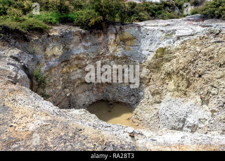 Waiotapu Thermal Wonderland Crater - Nouvelle Zélande Banque D'Images