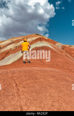 Ala Dağlar colorés ou de montagne en Iran, Zanjan Banque D'Images