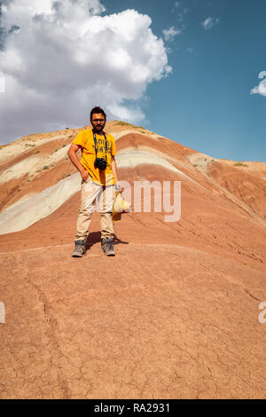 Ala Dağlar colorés ou de montagne en Iran, Zanjan Banque D'Images