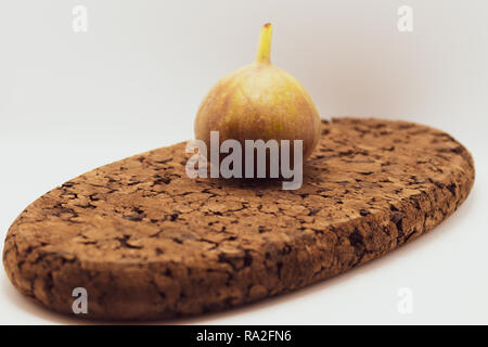 Fig avec et sans panneau de liège. Banque D'Images
