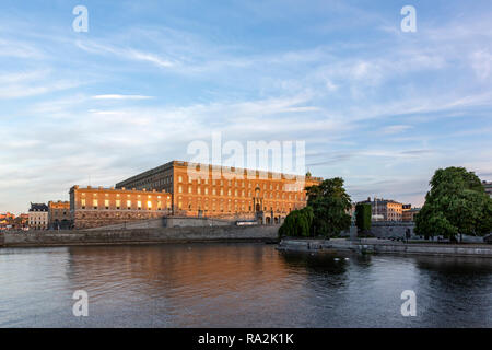 Palais de Stockholm / Le Palais Royal, Gamla Stan, Stockholm, Suède Banque D'Images