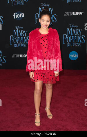 Le Disney's 'Mary Poppins' Première mondiale tenue au Théâtre Dolby - Arrivées avec : Ruth Righi Où : Los Angeles, California, United States Quand : 29 novembre 2018 Crédit : Sheri/WENN.com Determan Banque D'Images