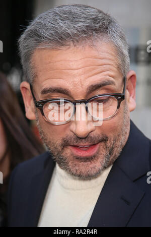 Steve Carell se rendant sur BBC Radio 2 Studios pour promouvoir son nouveau film 'Bienvenue à Marween' - Londres avec : Steve Carell Où : London, Royaume-Uni Quand : 30 novembre 2018 Source : WENN.com Banque D'Images