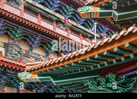 Monastère Po LIn l'île de Lantau, Hong Kong Banque D'Images