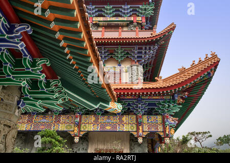 Monastère Po LIn l'île de Lantau, Hong Kong Banque D'Images