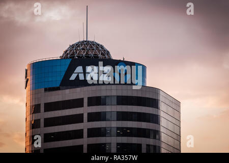 Auckland, Nouvelle-Zélande. 25Th Dec 2018. L'emblème de l'Australia and New Zealand Banking Group (ANZ) vu à Auckland, en Nouvelle-Zélande. Credit : Hendrik Osula SOPA/Images/ZUMA/Alamy Fil Live News Banque D'Images
