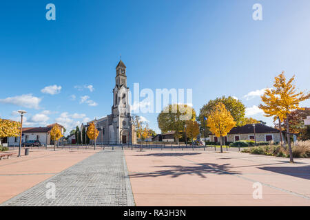 Arcachon (France), l'église de lege - Cap Ferret Banque D'Images