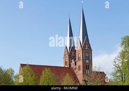 Église du Monastère St Trinitatis, Neuruppin, Brandebourg, Allemagne Banque D'Images