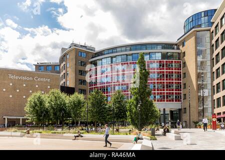 BBC Television Centre, White City, Londres, Grande-Bretagne Banque D'Images