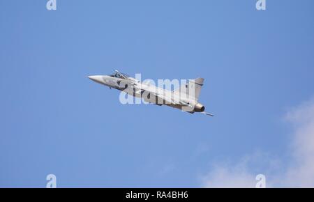 L'Armée de l'air tchèque JAS-39 Gripen à la Royal International Air Tattoo 2018 Banque D'Images