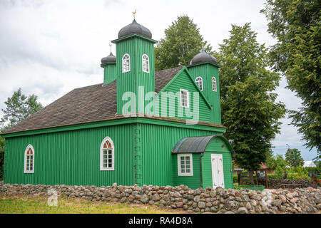 La mosquée de Tatar Kruszyniany Lipka, Kruszyniany, Pologne Banque D'Images