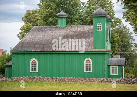 La mosquée de Tatar Kruszyniany Lipka, Kruszyniany, Pologne Banque D'Images