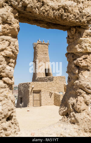 Forteresse de Shali (Schali ) la vieille ville de l'oasis de Siwa en Egypte Banque D'Images