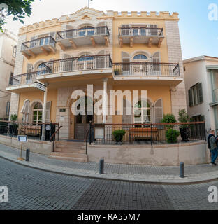 Le Drisco Hotel à l'American Colony de Tel Aviv est situé dans le sud de la Tel Aviv, non loin de Jaffa, Banque D'Images