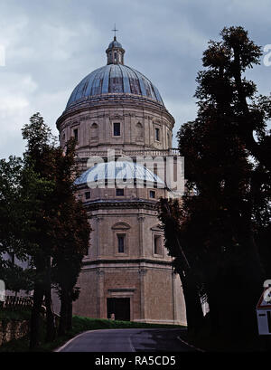 Santa Maria della Consolazione, Todi, Italie Banque D'Images