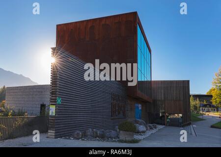 Maison de la montagne, de l'information et l'Éducation Centre de la parc national de Berchtesgaden à Berchtesgaden, en Bavière, Haute-Bavière Banque D'Images