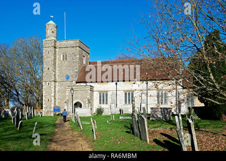 L'église Saint Pierre, Bishop's Waltham, Hampshire, England UK Banque D'Images