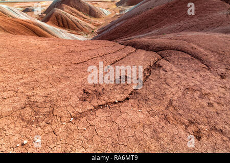 Ala Dağlar colorés ou de montagne en Iran, Zanjan Banque D'Images