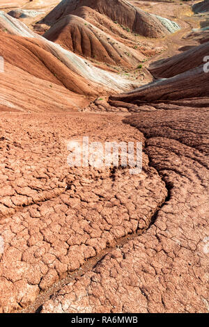 Ala Dağlar colorés ou de montagne en Iran, Zanjan Banque D'Images