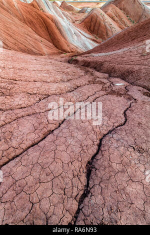 Ala Dağlar colorés ou de montagne en Iran, Zanjan Banque D'Images