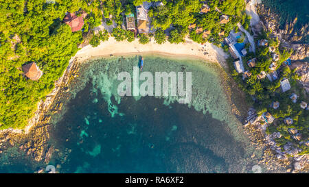 Sai Daeng Bay, Koh Tao Island, Thaïlande Banque D'Images