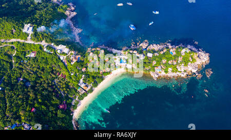 Sai Daeng, Sai Daeng Bay Resort, Koh Tao Island, Thaïlande Banque D'Images