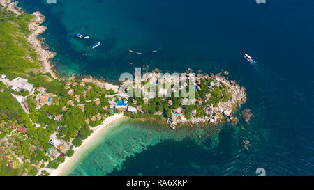 Sai Daeng, Sai Daeng Bay Resort, Koh Tao Island, Thaïlande Banque D'Images