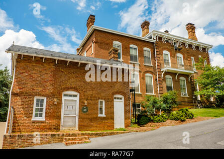 Terrasse Rose, Mary Baldwin University, Staunton, Virginie Banque D'Images