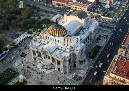 Le Palacio de Bella Artes de Mexico City, Mexique Banque D'Images