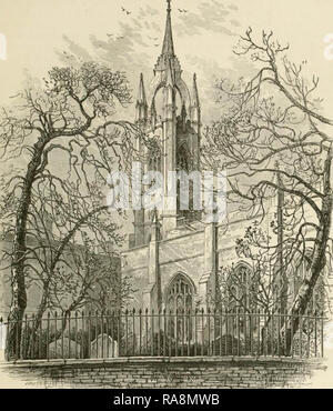 St Dunstan's en 1891 Banque D'Images