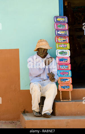 Souvenirs en vente à Trinidad, Cuba Banque D'Images