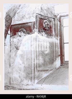 Ombrie Perugia Spoleto S. Domenico, c'est mon l'Italie, l'Italie Pays de l'histoire visuelle, vues extérieures de 13th- repensé Banque D'Images