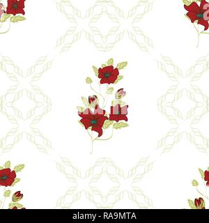 Transparente Floral pattern. Résumé dessiné à la main fleurs gradient avec doodle décoration. Conception artistique coloré. Il peut être utilisé pour les textiles, papier peint Illustration de Vecteur