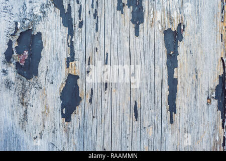 La texture de la planche de bois, recouvert de peinture bleue vieux. Vintage et papier peint avec de l'espace pour le texte ou image. Template vide et immersive pour les concepteurs Banque D'Images