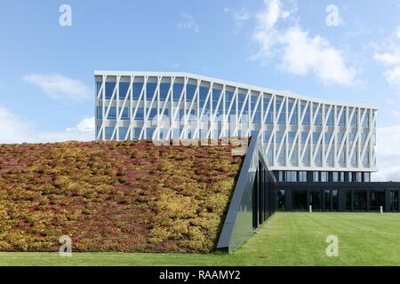 Viborg, Danemark - 27 août 2015 : Hôtel de ville de Viborg au Danemark, du cabinet d'architecture internationale Henning Larsen Banque D'Images