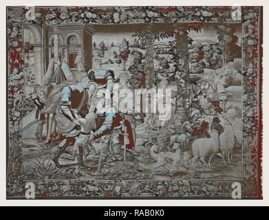 Tobie et Anna (Anne) avec leur fils Tobias ( ?. Repensé par Gibon. L'art classique avec une touche moderne repensé Banque D'Images