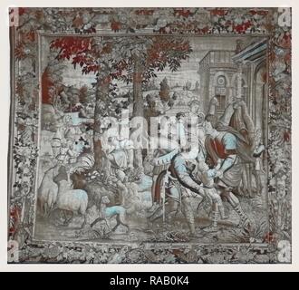 Tobie et Anna (Anne) avec leur fils Tobias ( ?. Repensé par Gibon. L'art classique avec une touche moderne repensé Banque D'Images