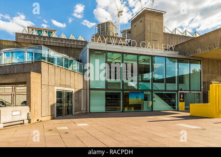 La Hayward Gallery, South Bank, Londres, Angleterre, Royaume-Uni, Europe Banque D'Images